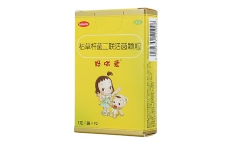 枯草杆菌二联活菌颗粒(妈咪爱)主图 枯草杆菌二联活菌颗粒(妈咪爱)主图