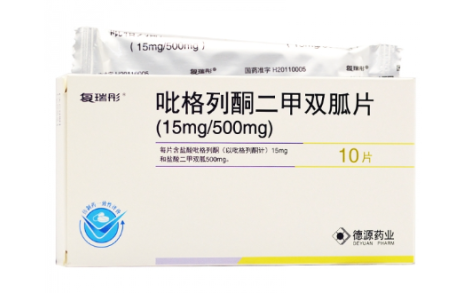 吡格列酮二甲双胍片(复瑞彤)主图 吡格列酮二甲双胍片(复瑞彤)主图
