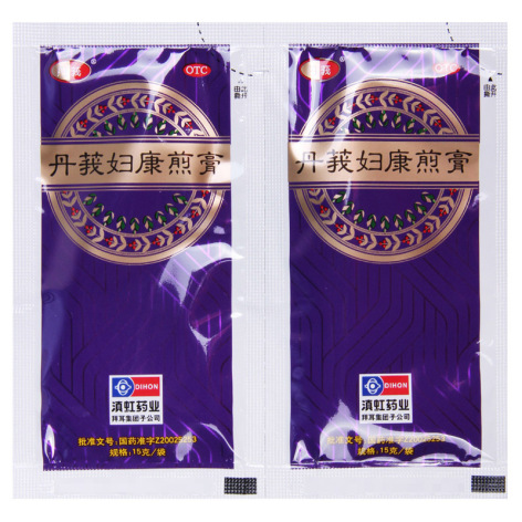 丹莪妇康煎膏(丹莪)包装侧面图4 丹莪妇康煎膏(丹莪)包装侧面图4