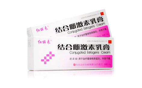 结合雌激素乳膏(红丽来)主图 结合雌激素乳膏(红丽来)主图