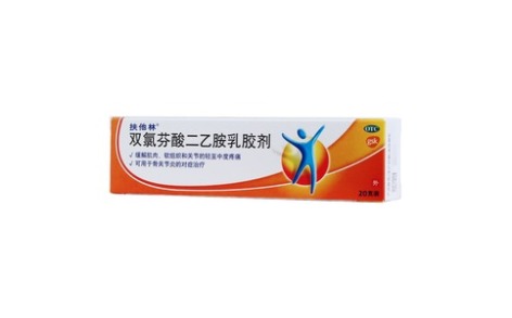 双氯芬酸二乙胺乳胶剂(扶他林)主图