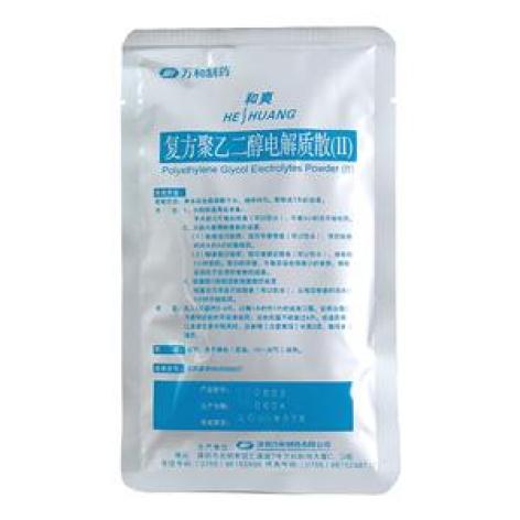 复方聚乙二醇电解质散(Ⅱ)(和爽)包装主图 复方聚乙二醇电解质散(Ⅱ)(和爽)包装主图