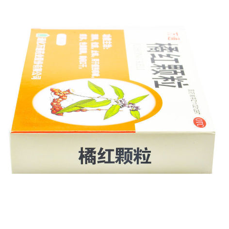 橘红颗粒(万通)包装侧面图4