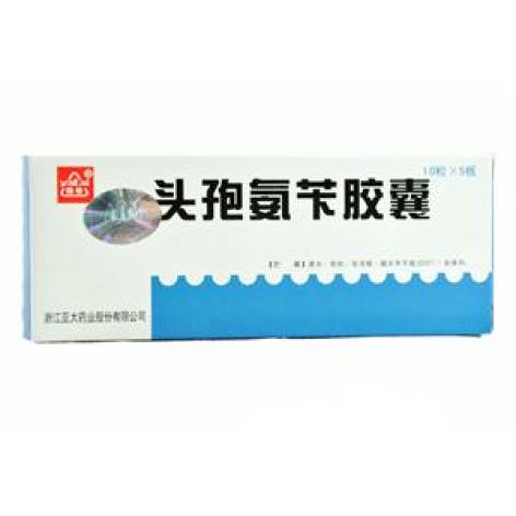 头孢氨苄胶囊(雅泰)包装主图 头孢氨苄胶囊(雅泰)包装主图