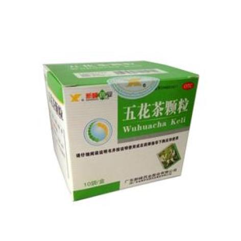 五花茶颗粒(新峰药业)包装主图
