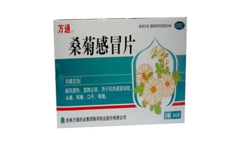 桑菊感冒片(万通)主图