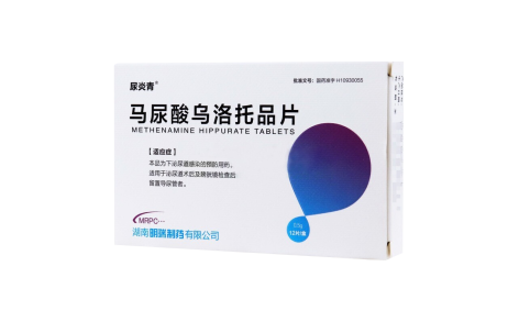 马尿酸乌洛托品片(尿炎青)主图 马尿酸乌洛托品片(尿炎青)主图