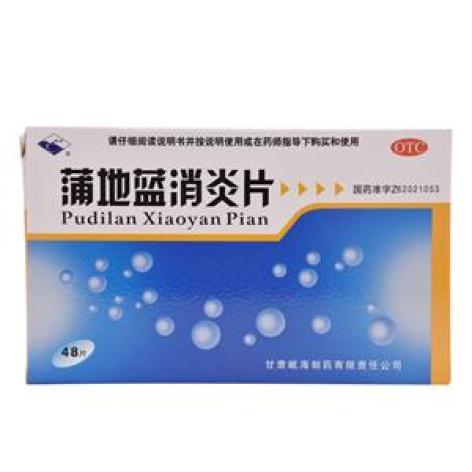 蒲地蓝消炎片(岷海)包装主图