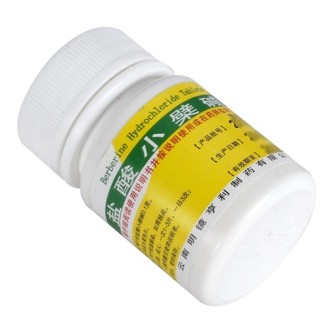 盐酸小檗碱片(昆鹰)包装侧面图3 盐酸小檗碱片(昆鹰)包装侧面图3
