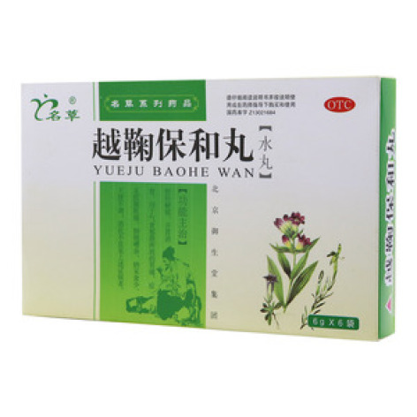 越鞠保和丸(名草)包装主图