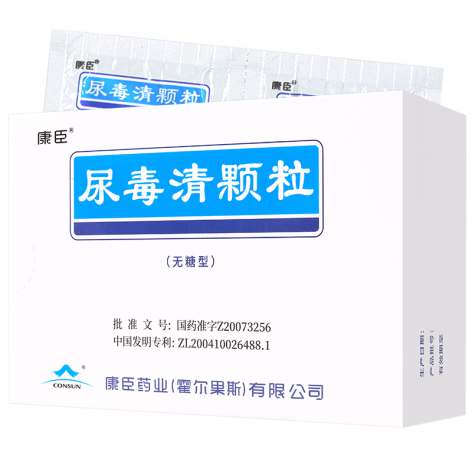 尿毒清颗粒(康臣)包装侧面图2 尿毒清颗粒(康臣)包装侧面图2