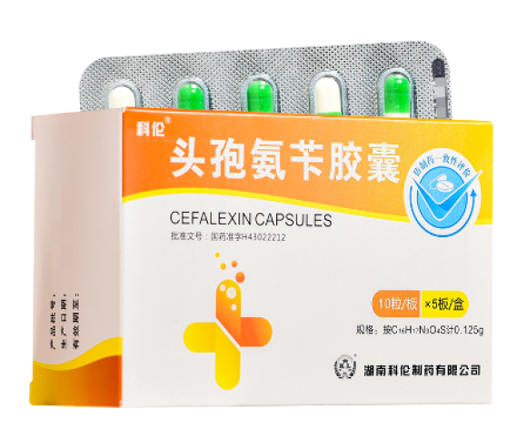 头孢氨苄胶囊(科伦)包装主图 头孢氨苄胶囊(科伦)包装主图