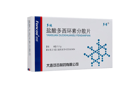 盐酸多西环素分散片(多迪)主图 盐酸多西环素分散片(多迪)主图