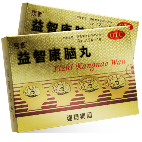 益智康脑丸(强夀)包装侧面图2 益智康脑丸(强夀)包装侧面图2