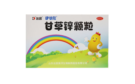 甘草锌颗粒(达因)主图 甘草锌颗粒(达因)主图