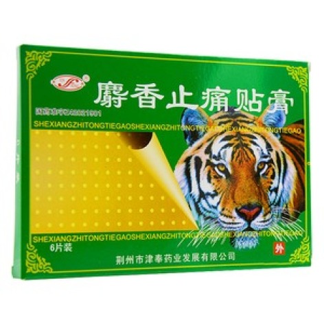 麝香止痛贴膏(津奉)包装主图 麝香止痛贴膏(津奉)包装主图