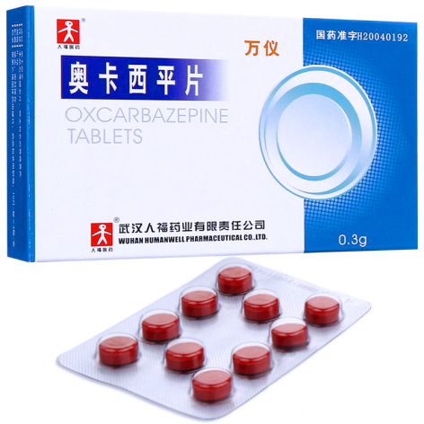 奥卡西平片(万仪)包装侧面图2 奥卡西平片(万仪)包装侧面图2