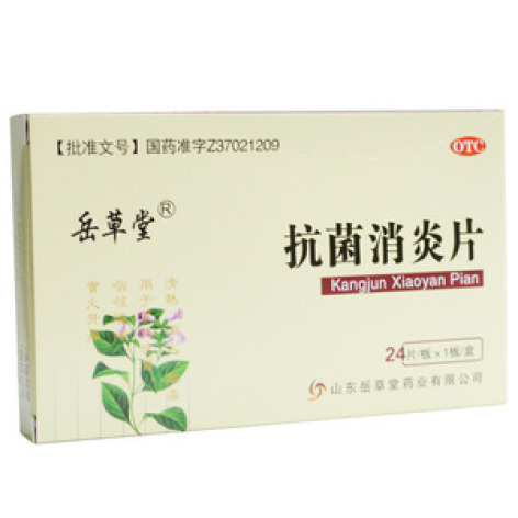 抗菌消炎片(晁氏)包装主图 抗菌消炎片(晁氏)包装主图