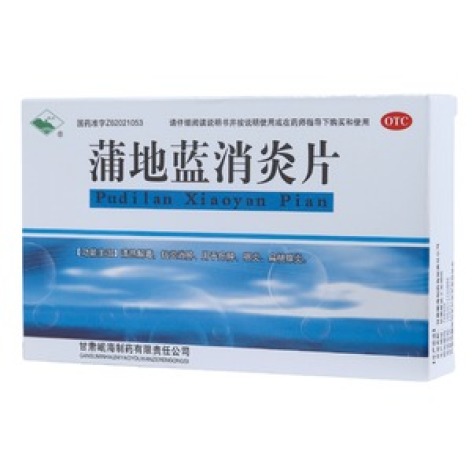 蒲地蓝消炎片(岷海)包装主图