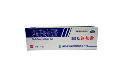 双氯芬酸钠凝胶(迪扶欣)主图 双氯芬酸钠凝胶(迪扶欣)主图