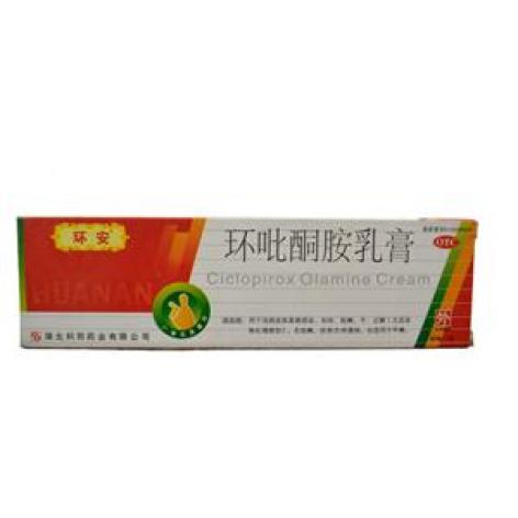 环吡酮胺乳膏(环安)包装主图 环吡酮胺乳膏(环安)包装主图
