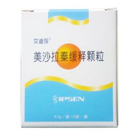 美沙拉秦缓释颗粒(艾迪莎)包装主图 美沙拉秦缓释颗粒(艾迪莎)包装主图