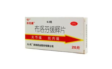 布洛芬缓释片(芬尼康)主图 布洛芬缓释片(芬尼康)主图