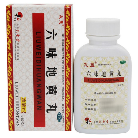 六味地黄丸(孔孟)包装侧面图2 六味地黄丸(孔孟)包装侧面图2