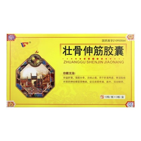 壮骨伸筋胶囊(金马)包装主图 壮骨伸筋胶囊(金马)包装主图