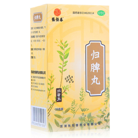 归脾丸(张恒春)包装侧面图2 归脾丸(张恒春)包装侧面图2