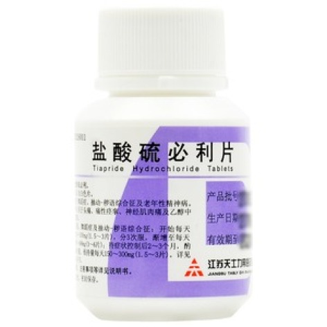 盐酸硫必利片(帝益)包装主图 盐酸硫必利片(帝益)包装主图