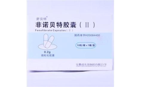 非诺贝特胶囊(Ⅱ)(舒贝特)主图 非诺贝特胶囊(Ⅱ)(舒贝特)主图