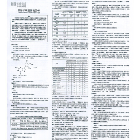 恩替卡韦胶囊(甘倍轻)包装侧面图5 恩替卡韦胶囊(甘倍轻)包装侧面图5