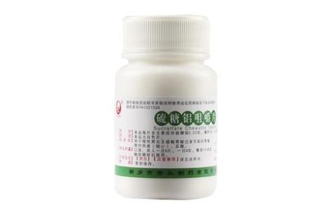 硫糖铝咀嚼片(常乐)主图 硫糖铝咀嚼片(常乐)主图