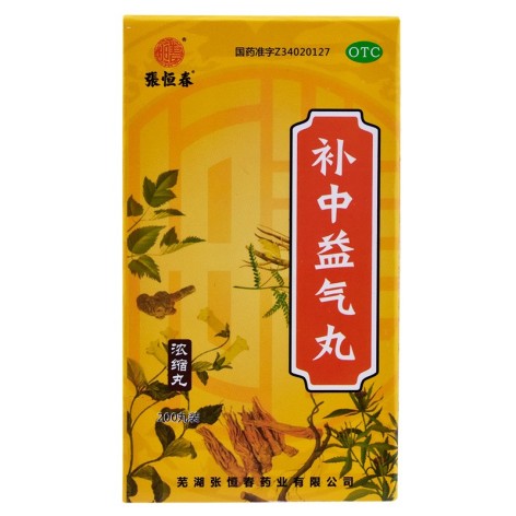 补中益气丸(張恒春)包装主图 补中益气丸(張恒春)包装主图
