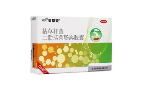 枯草杆菌二联活菌肠溶胶囊(美常安)主图
