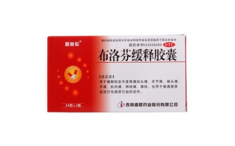 布洛芬缓释胶囊(好医生)主图 布洛芬缓释胶囊(好医生)主图