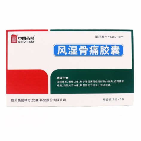 风湿骨痛胶囊(中国药材)包装主图 风湿骨痛胶囊(中国药材)包装主图