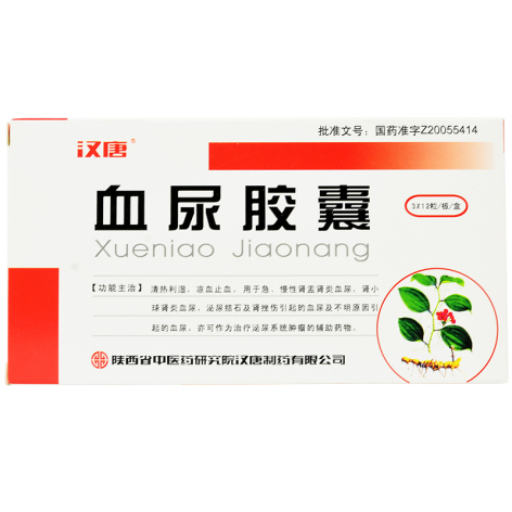 血尿胶囊(汉唐)包装侧面图2 血尿胶囊(汉唐)包装侧面图2