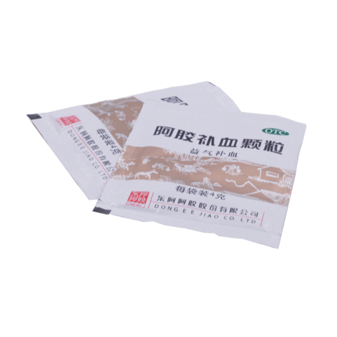 阿胶补血颗粒(东阿阿胶)包装侧面图3 阿胶补血颗粒(东阿阿胶)包装侧面图3