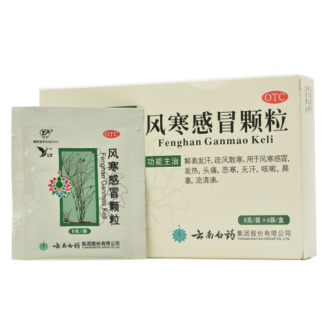 风寒感冒颗粒(云丰)包装侧面图3