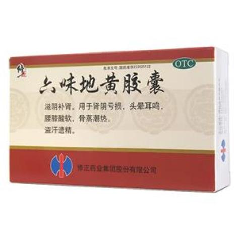 六味地黄胶囊(修正)包装主图 六味地黄胶囊(修正)包装主图