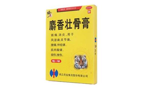 麝香壮骨膏(修正)主图 麝香壮骨膏(修正)主图