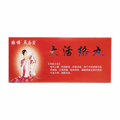 大活络丸(昊善堂)包装主图 大活络丸(昊善堂)包装主图