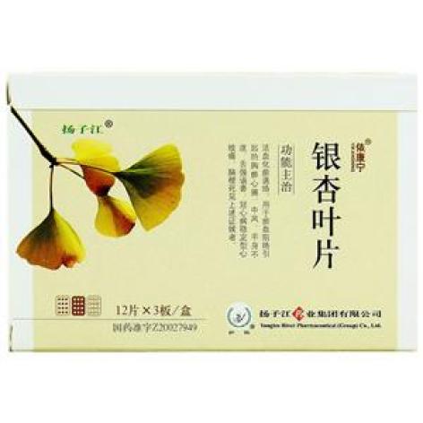 银杏叶片(依康宁)包装主图 银杏叶片(依康宁)包装主图