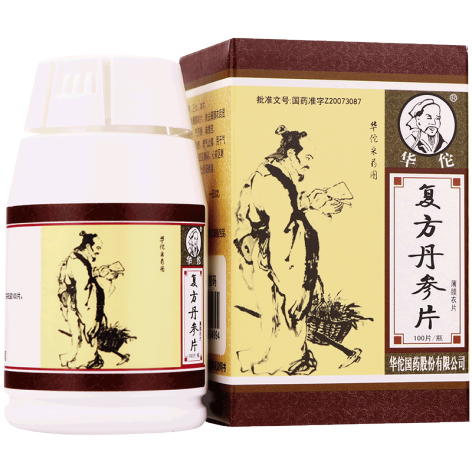 复方丹参片(华佗)包装主图 复方丹参片(华佗)包装主图