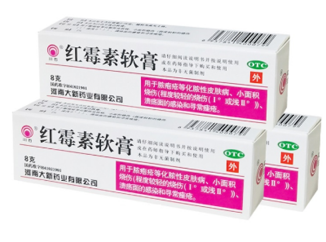 红霉素软膏(川石)包装主图 红霉素软膏(川石)包装主图