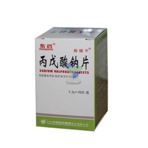 丙戊酸钠片(巅健平)包装主图 丙戊酸钠片(巅健平)包装主图