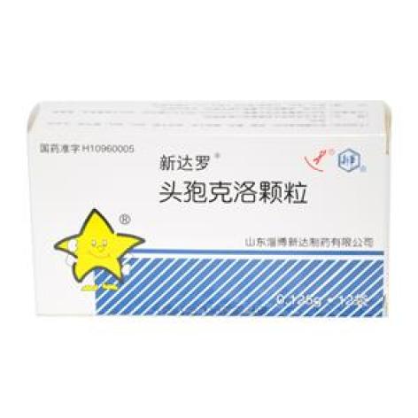 头孢克洛颗粒(新达罗)包装主图 头孢克洛颗粒(新达罗)包装主图