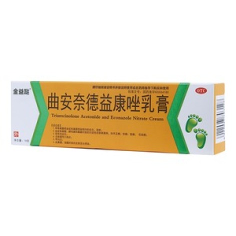曲安奈德益康唑乳膏(金益跶)包装主图 曲安奈德益康唑乳膏(金益跶)包装主图